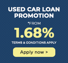 1.68% used car loan promotional rate